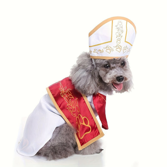 Costume pour chien petits et moyens, déguisement Halloween et Noël, ajustable