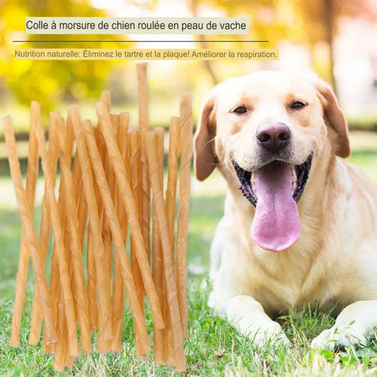 Bâtonnets à mâcher pour chien – Sans conservateurs, 100 % digestibles - Le Panier du Chien