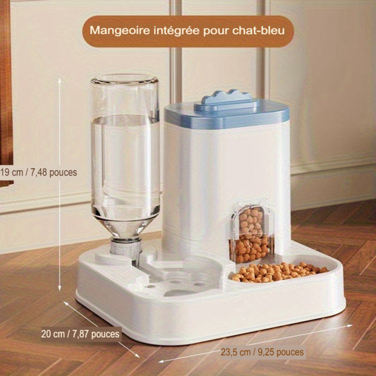 Distributeur d’eau automatique pour chiens et chats, capacité 1 à 10 L. Sans pile, design moderne, facile à nettoyer et à remplir. Hydratation durable et hygiénique pour animaux
