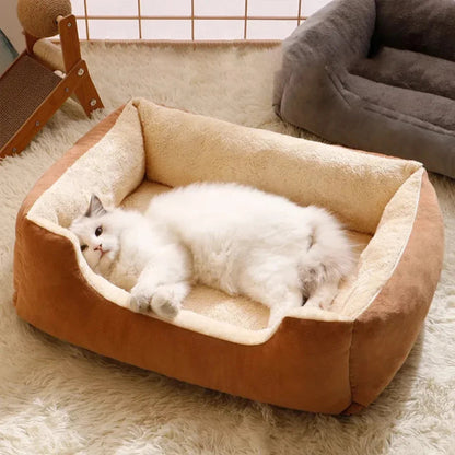 Lit pour chats ou petit chien – Panier moelleux et confortable - Le Panier du Chien