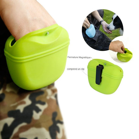 Sac de taille d’entraînement pour chien – Pochette à friandises portable pour récompenses et agilité - Le Panier du Chien