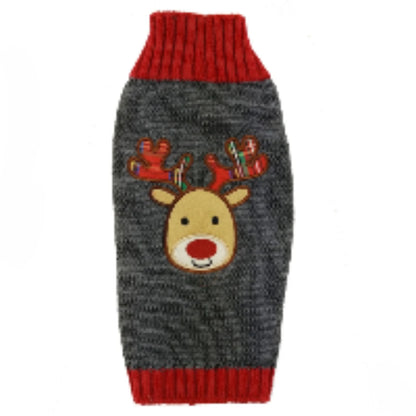 Pull de Noël chaud pour chiens – Manteau tricoté pour petits, moyens et grands chiens - 1 ACHETE=1 GRATUIT - Le Panier du Chien