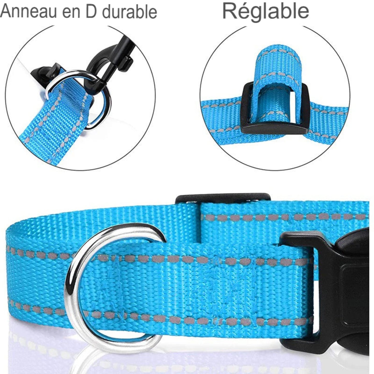 Collier ras du cou décoratif pour petit chien et chiot – Léger, élégant et confortable