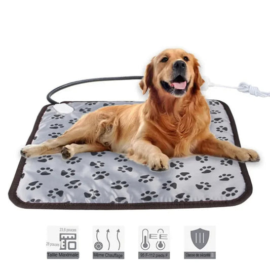 Tapis chauffant pour chien et chat – Confort, chaleur et sécurité - Le Panier du Chien