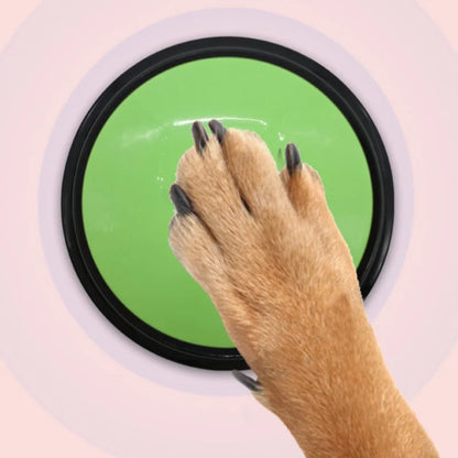 Boutons parlants enregistrables pour chien – Jouets interactifs et éducatifs portables - Le Panier du Chien