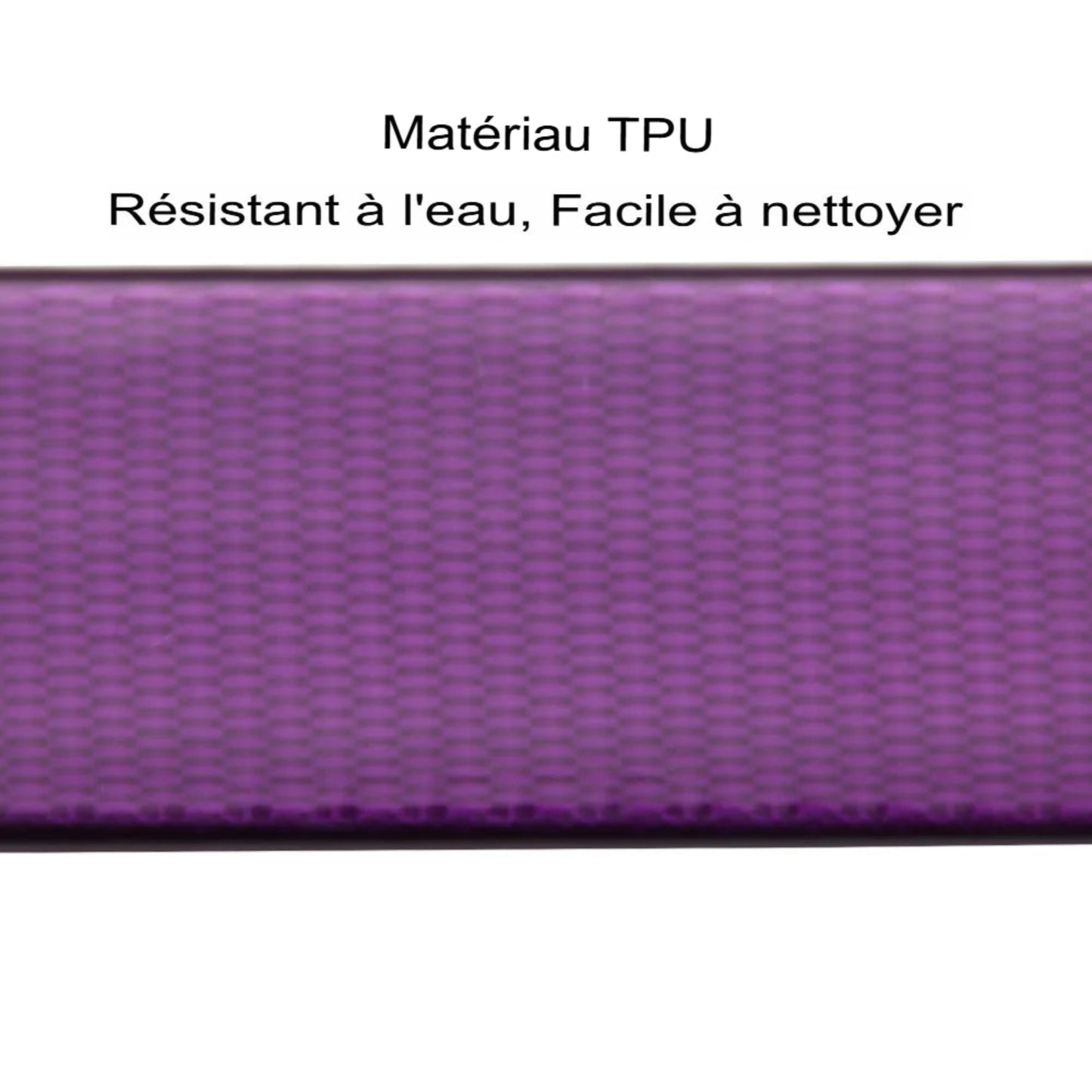 Collier pour chien imperméable en TPU et nylon, anti-odeur et facile à nettoyer, disponible en 7 couleurs