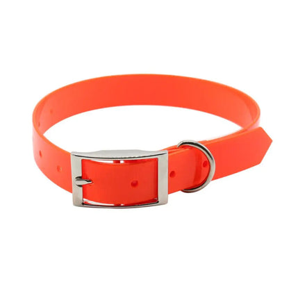 Collier pour chien imperméable en TPU et nylon, anti-odeur et facile à nettoyer, disponible en 7 couleurs