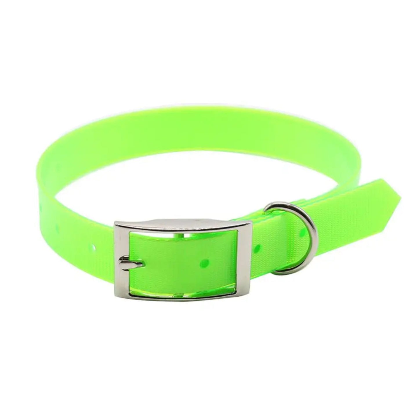 Collier pour chien imperméable en TPU et nylon, anti-odeur et facile à nettoyer, disponible en 7 couleurs