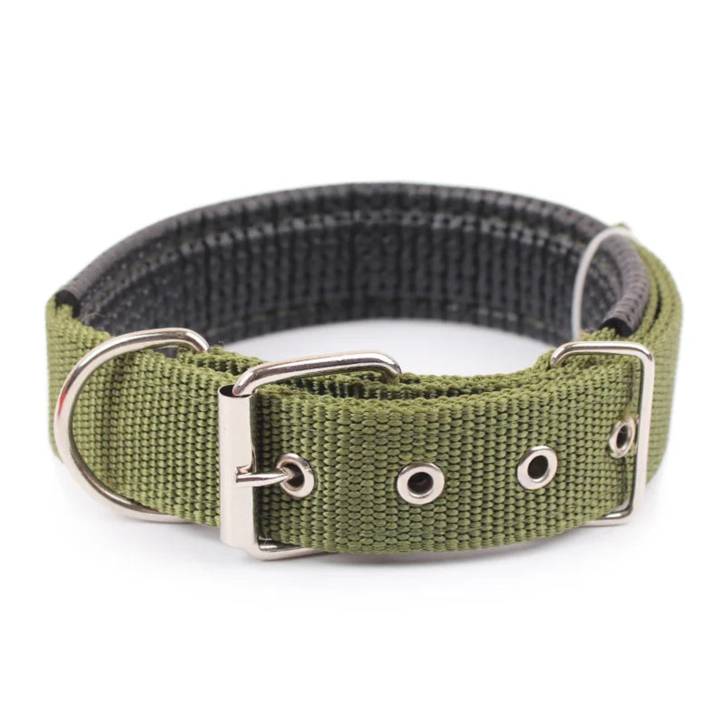 Collier en nylon solide et réglable pour chien, durable et confortable pour toutes tailles de chiens