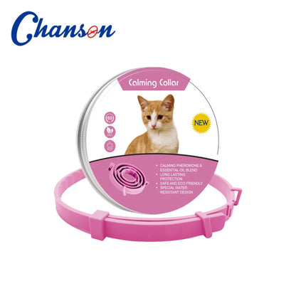 Collier apaisant anti-stress pour chiens et chats aux phéromones naturelles
