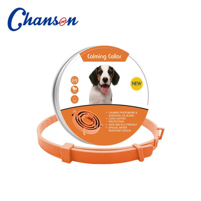 Collier apaisant anti-stress pour chiens et chats aux phéromones naturelles