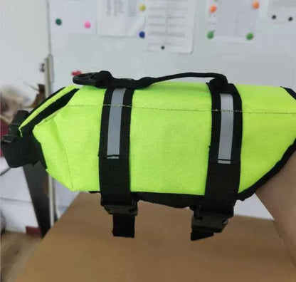 Gilet de sauvetage réfléchissant réglable pour grands chiens, maillot de bain, gilet de sécurité pour surf, voilier, flottabilité améliorée, vestes de sauvetage pour animaux de compagnie