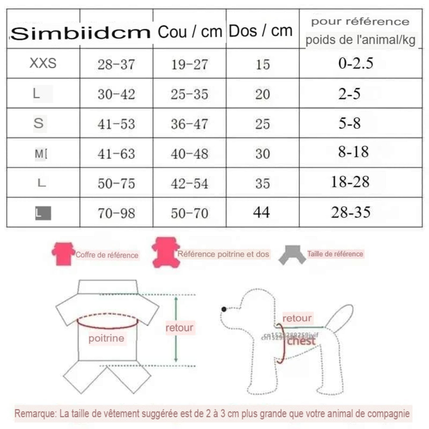 gilet de sauvetage réfléchissant pour grands chiens flottabilité améliorée