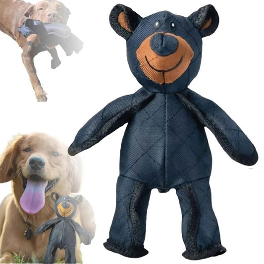 jouet à mâcher ours indestructible pour chien moyen et grand