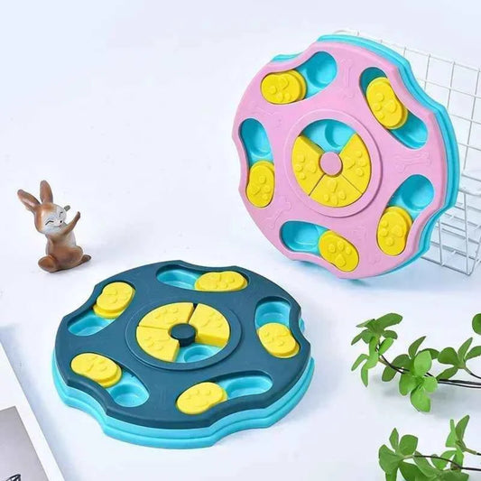 Jouets Puzzle pour chiens, mangeoire lente interactive, augmentation des chiots, distributeur de nourriture IQ, manger lentement, bol antidérapant, jeu d'entraînement pour animaux de compagnie, chat et chiens