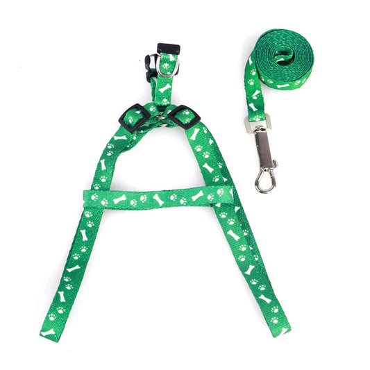 Laisse pour petit chien bon marché, laisse pour chiots, ensemble de laisse et harnais pour animaux de compagnie, ensemble de cordes en plomb mignonnes, laisse pour chaton, décoration de choses pour animaux de compagnie