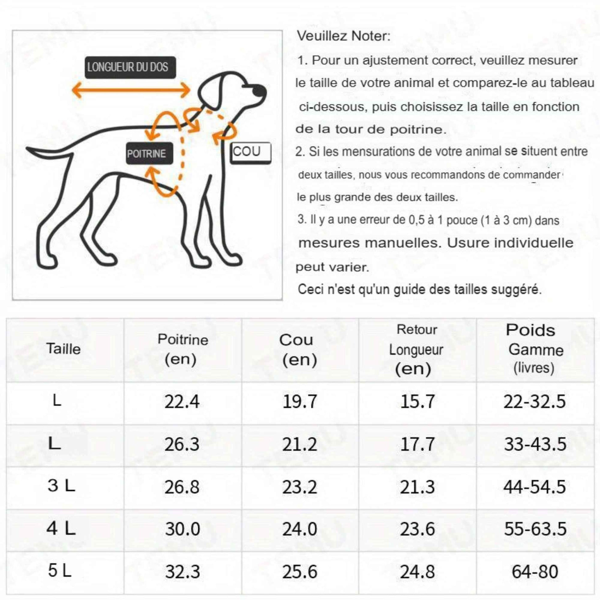 Manteau à capuche pour chien hiver – maille douce et chaude, vêtement épaissi pour chiens moyens et grands (Bouledogue, Labrador, Rottweiler)