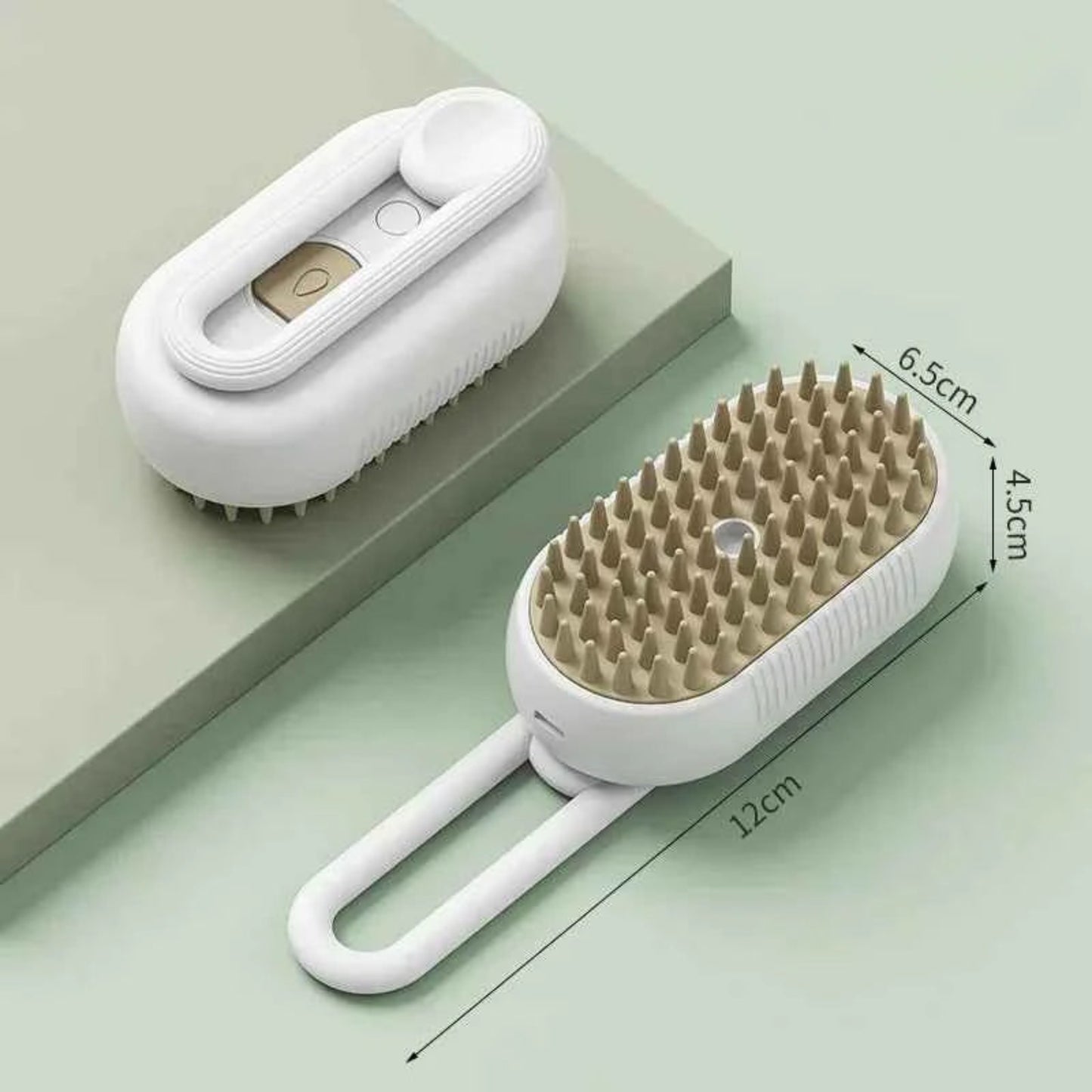 Peigne de toilettage en Spray pour animaux de compagnie amélioré, épilation flottante à la vapeur, brosse de nettoyage, style pour chiens et chats, accessoires