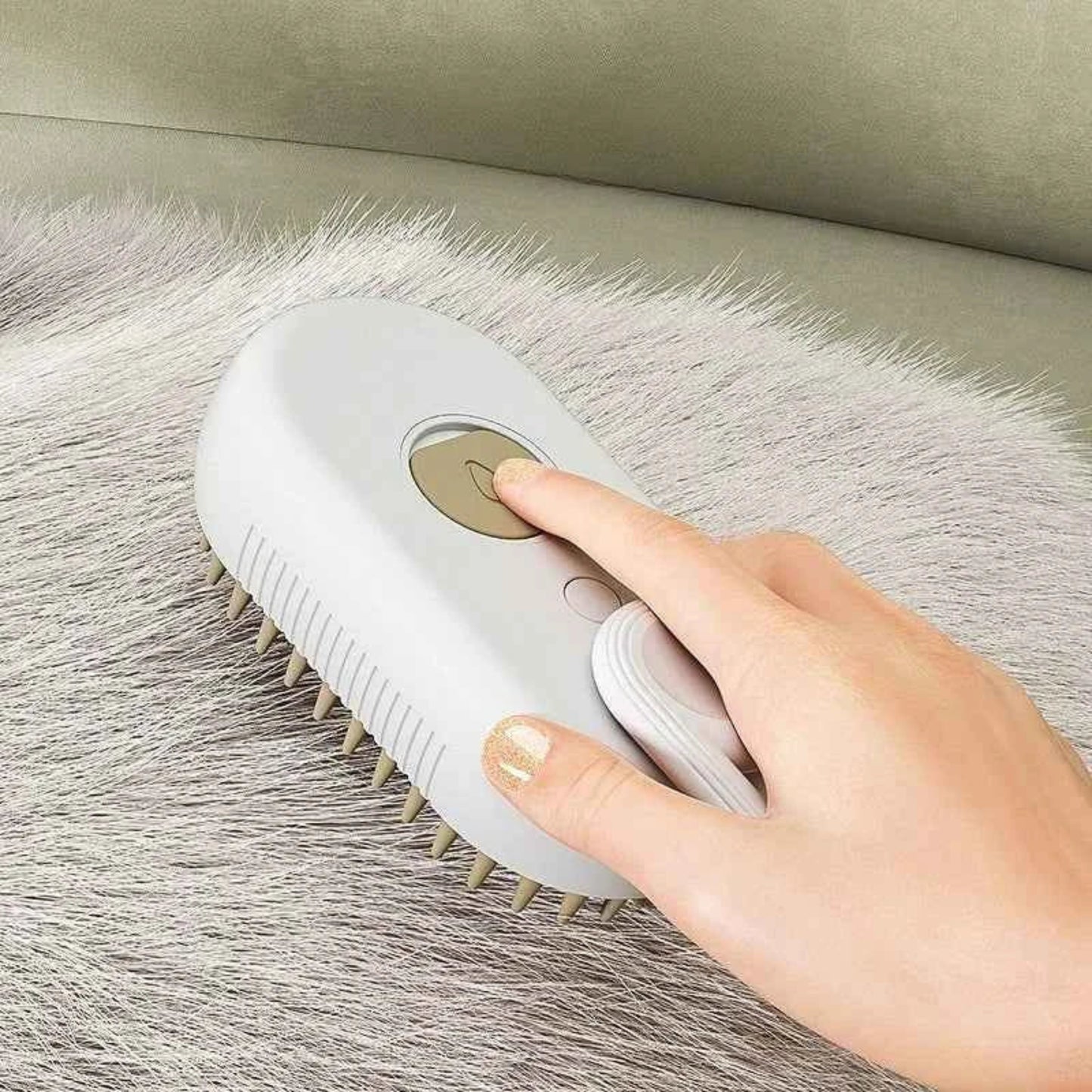 Peigne de toilettage en Spray pour animaux de compagnie amélioré, épilation flottante à la vapeur, brosse de nettoyage, style pour chiens et chats, accessoires