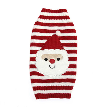 Pull de Noël tricoté pour chiens, chaud et confortable, adapté à toutes tailles