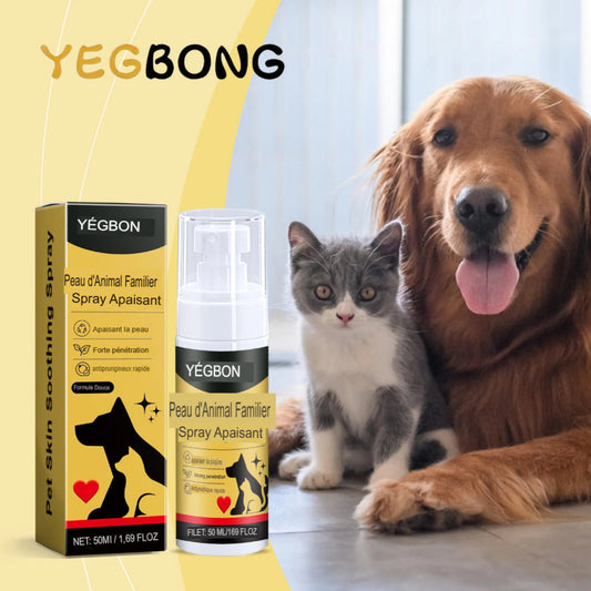 Spray apaisant  50ml pour chiens et chats, soin peau anti-démangeaisons